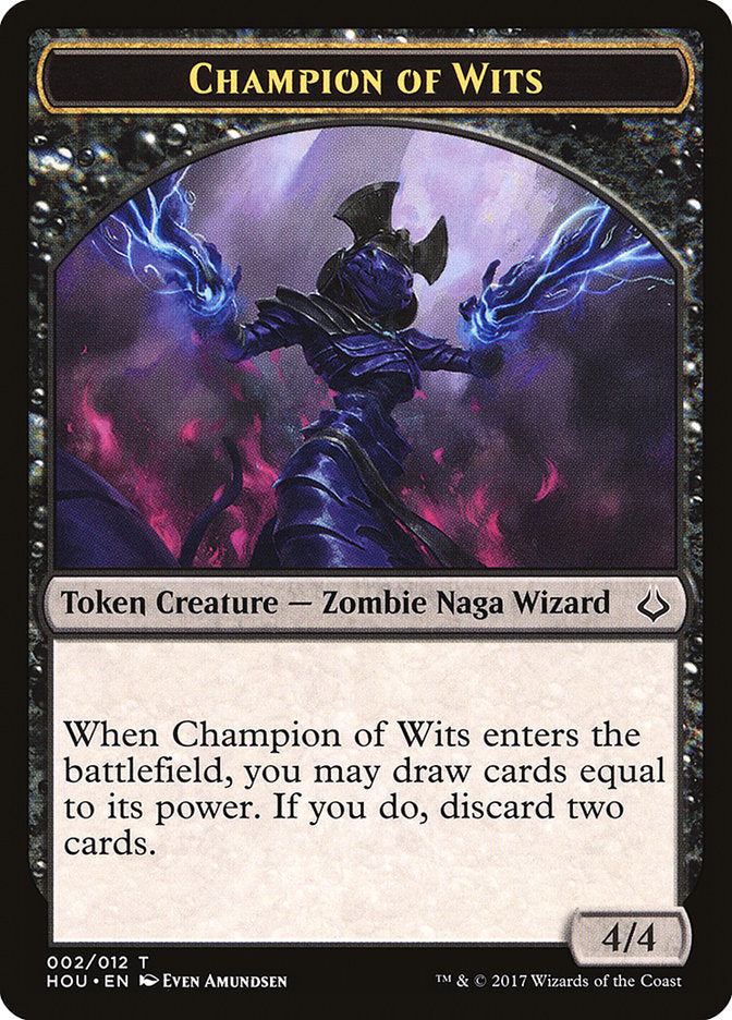 Champion of Wits Token [Hour of Devastation Tokens] | Tables and Towers