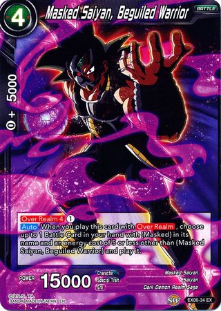 Masked Saiyan, Beguiled Warrior (EX06-34) [Special Anniversary Set] | Tables and Towers