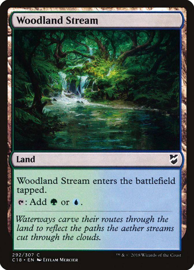 Woodland Stream [Commander 2018] | Tables and Towers