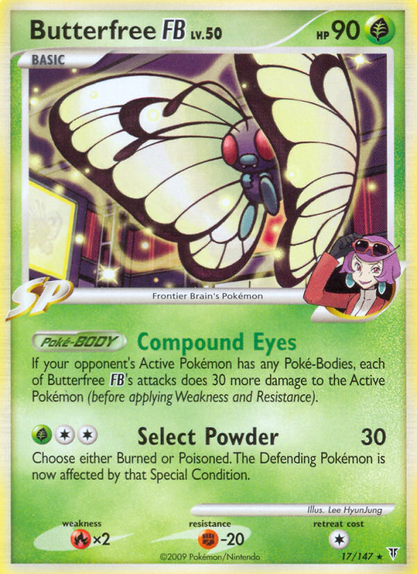 Butterfree FB (17/147) [Platinum: Supreme Victors] | Tables and Towers