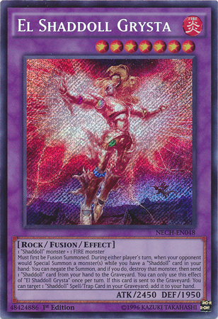 El Shaddoll Grysta [NECH-EN048] Secret Rare | Tables and Towers