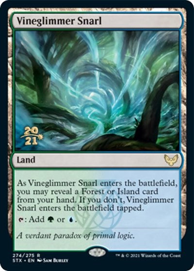 Vineglimmer Snarl [Strixhaven: School of Mages Prerelease Promos] | Tables and Towers