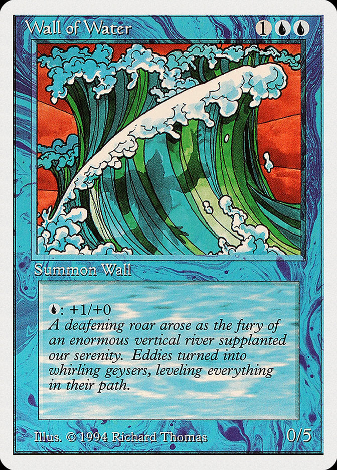 Wall of Water [Summer Magic / Edgar] | Tables and Towers