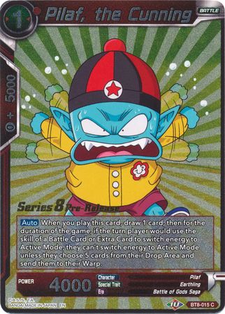 Pilaf, the Cunning (BT8-015_PR) [Malicious Machinations Prerelease Promos] | Tables and Towers