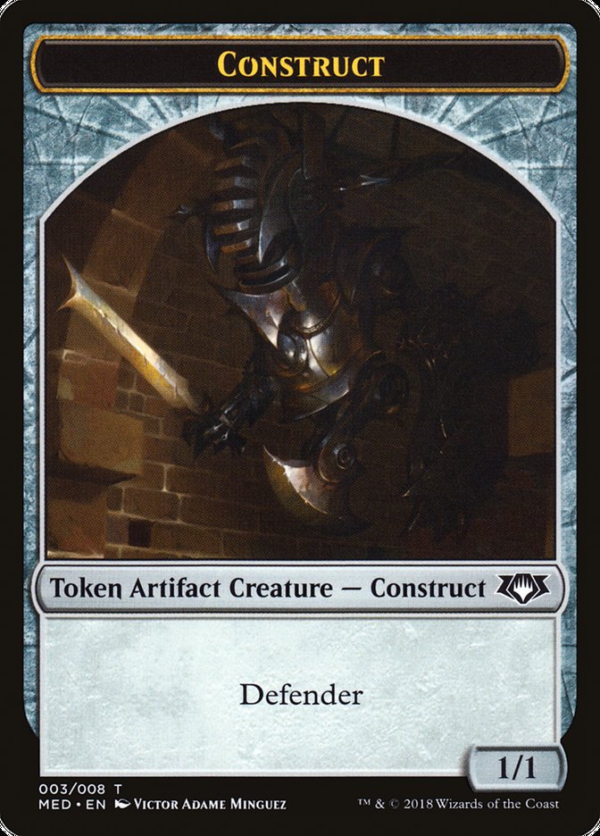 Construct Token (3) [Mythic Edition Tokens] | Tables and Towers