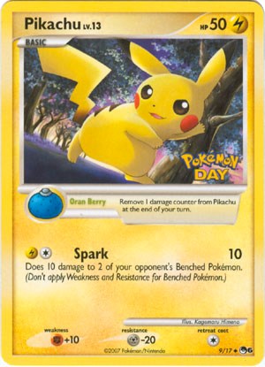 Pikachu (9/17) (Pokemon Day) [POP Series 6] | Tables and Towers