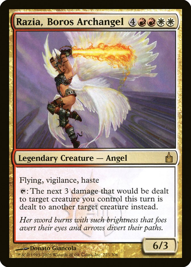 Razia, Boros Archangel [Ravnica: City of Guilds] | Tables and Towers