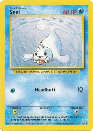 Seel (41/102) [Base Set Unlimited] | Tables and Towers