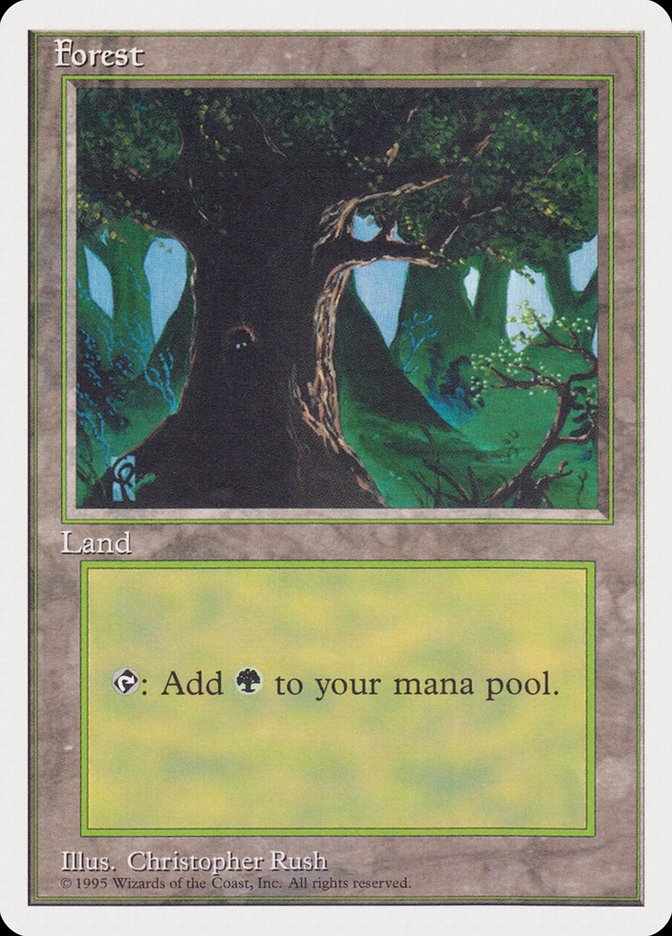 Forest (Creature in Tree Hole) [Rivals Quick Start Set] | Tables and Towers