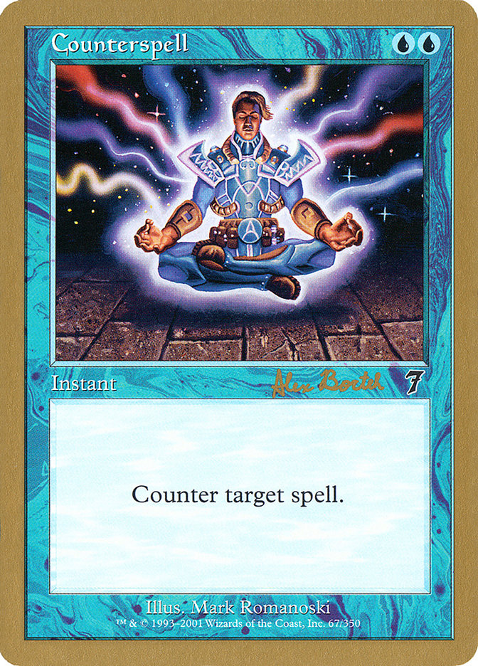 Counterspell (Alex Borteh) (7ED) [World Championship Decks 2001] | Tables and Towers