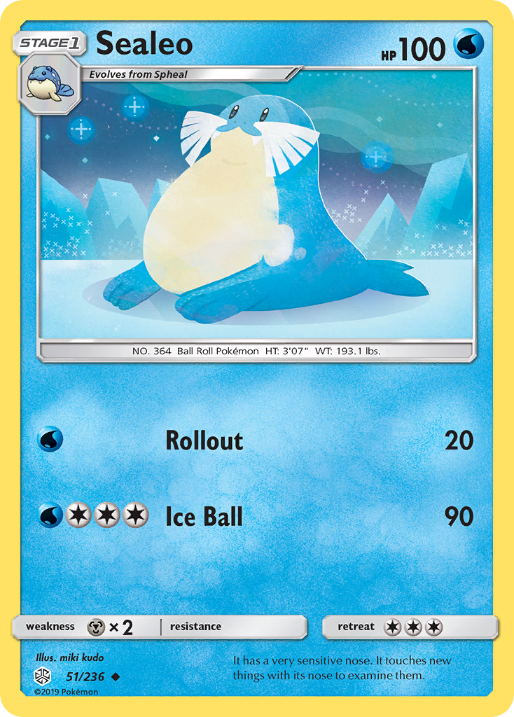 Sealeo (51/236) [Sun & Moon: Cosmic Eclipse] | Tables and Towers