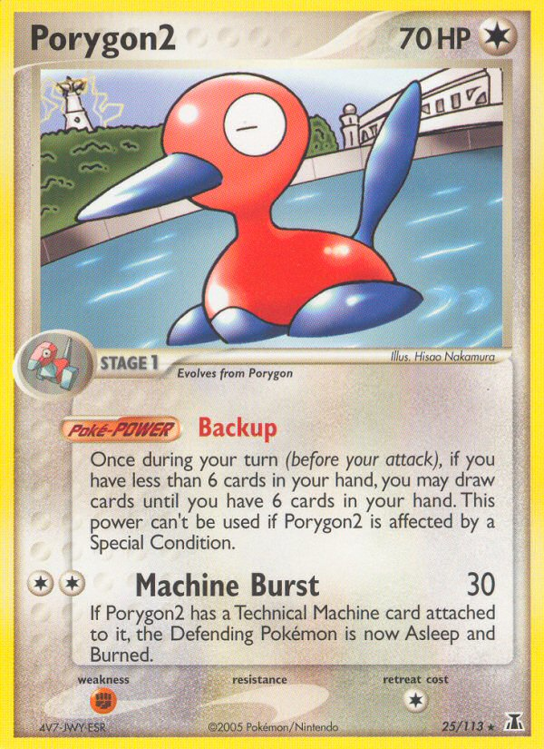 Porygon2 (25/113) [EX: Delta Species] | Tables and Towers