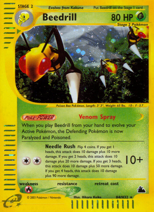 Beedrill (H4/H32) [Skyridge] | Tables and Towers