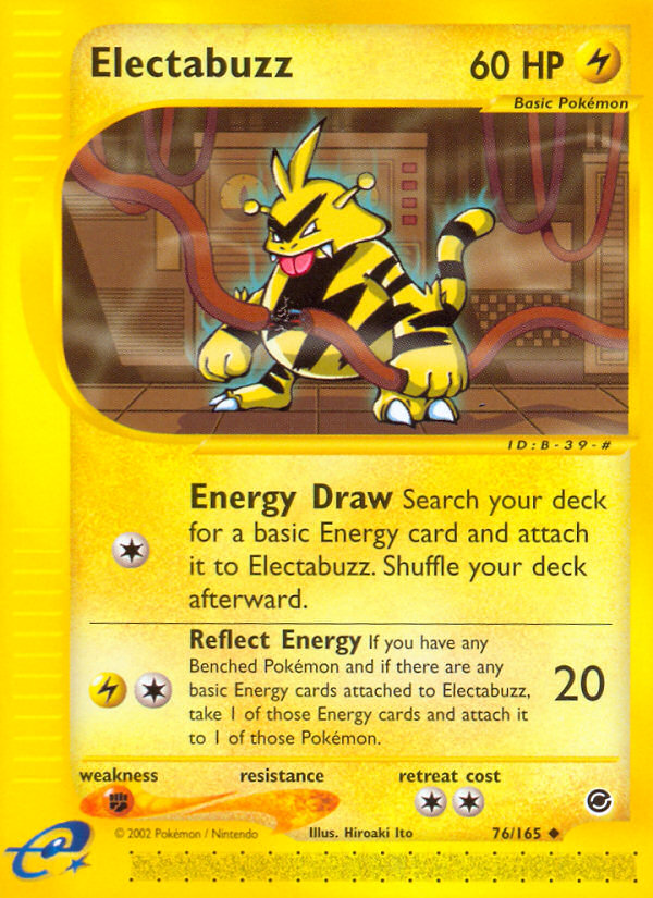 Electabuzz (76/165) [Expedition: Base Set] | Tables and Towers