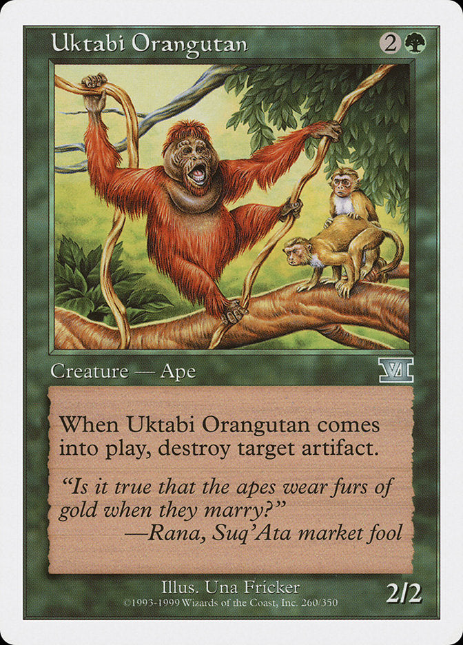 Uktabi Orangutan [Classic Sixth Edition] | Tables and Towers