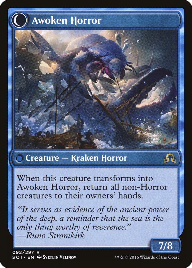 Thing in the Ice // Awoken Horror [Shadows over Innistrad] | Tables and Towers