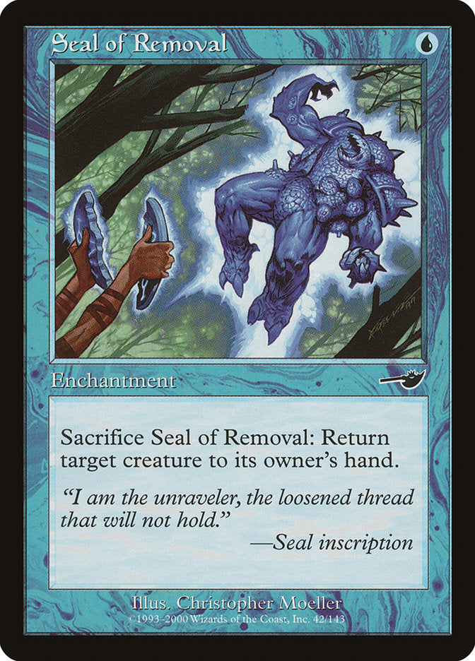 Seal of Removal [Nemesis] | Tables and Towers