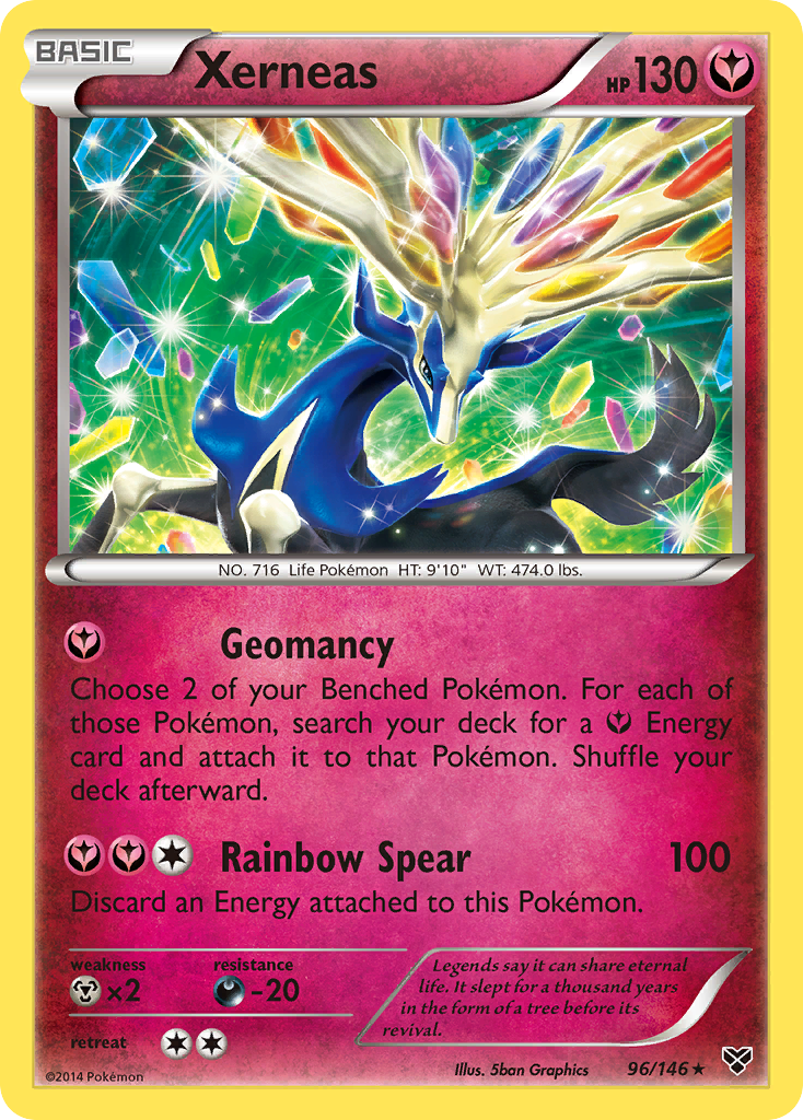 Xerneas (96/146) [XY: Base Set] | Tables and Towers