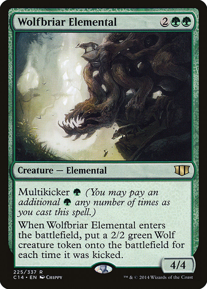 Wolfbriar Elemental [Commander 2014] | Tables and Towers