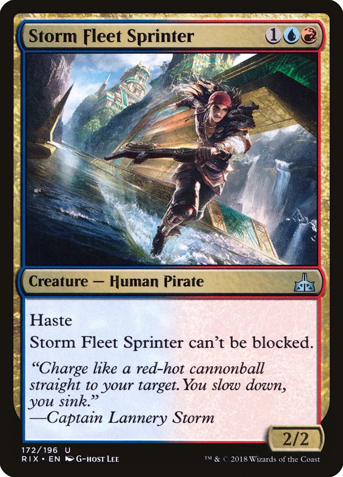 Storm Fleet Sprinter [Rivals of Ixalan] | Tables and Towers