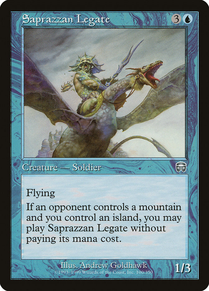 Saprazzan Legate [Mercadian Masques] | Tables and Towers