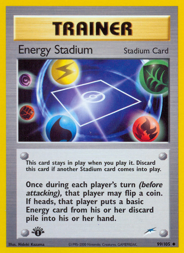 Energy Stadium (99/105) [Neo Destiny 1st Edition] | Tables and Towers