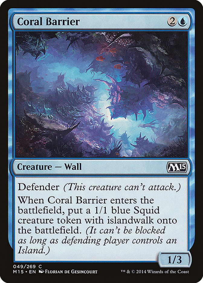 Coral Barrier [Magic 2015] | Tables and Towers