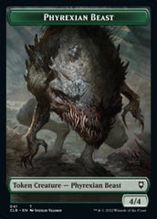 Phyrexian Beast // Wurm Double-Sided Token [Commander Legends: Battle for Baldur's Gate Tokens] | Tables and Towers