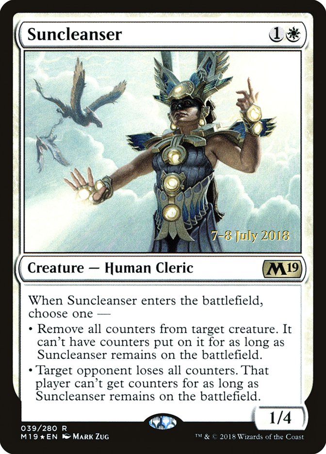 Suncleanser [Core Set 2019 Prerelease Promos] | Tables and Towers