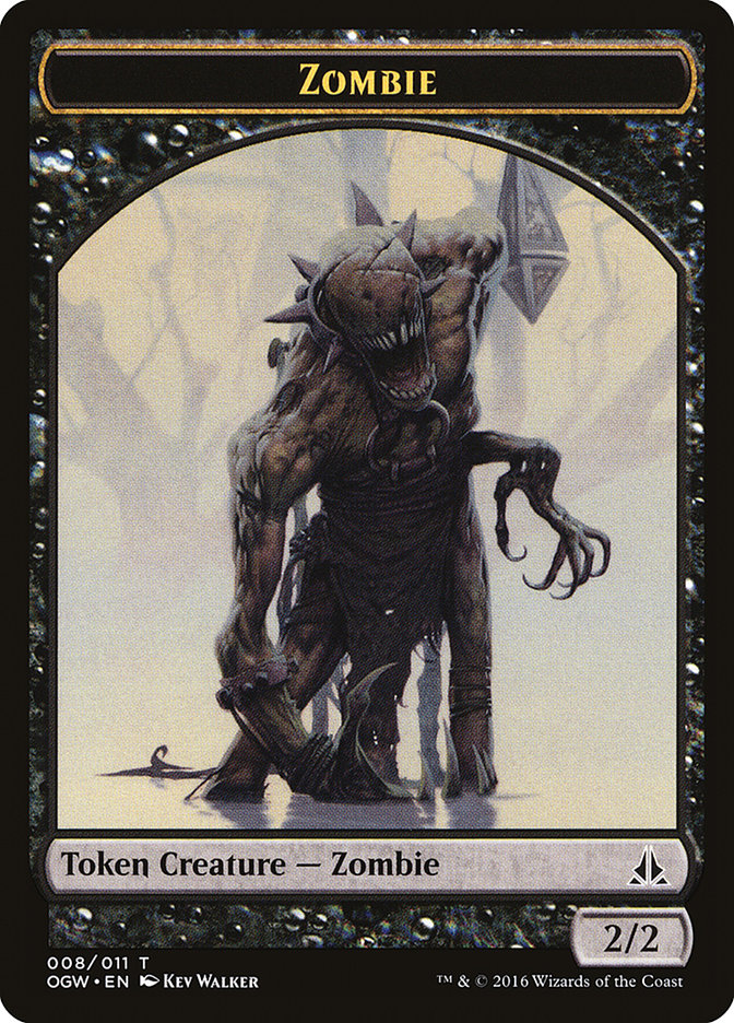 Zombie Token [Oath of the Gatewatch Tokens] | Tables and Towers