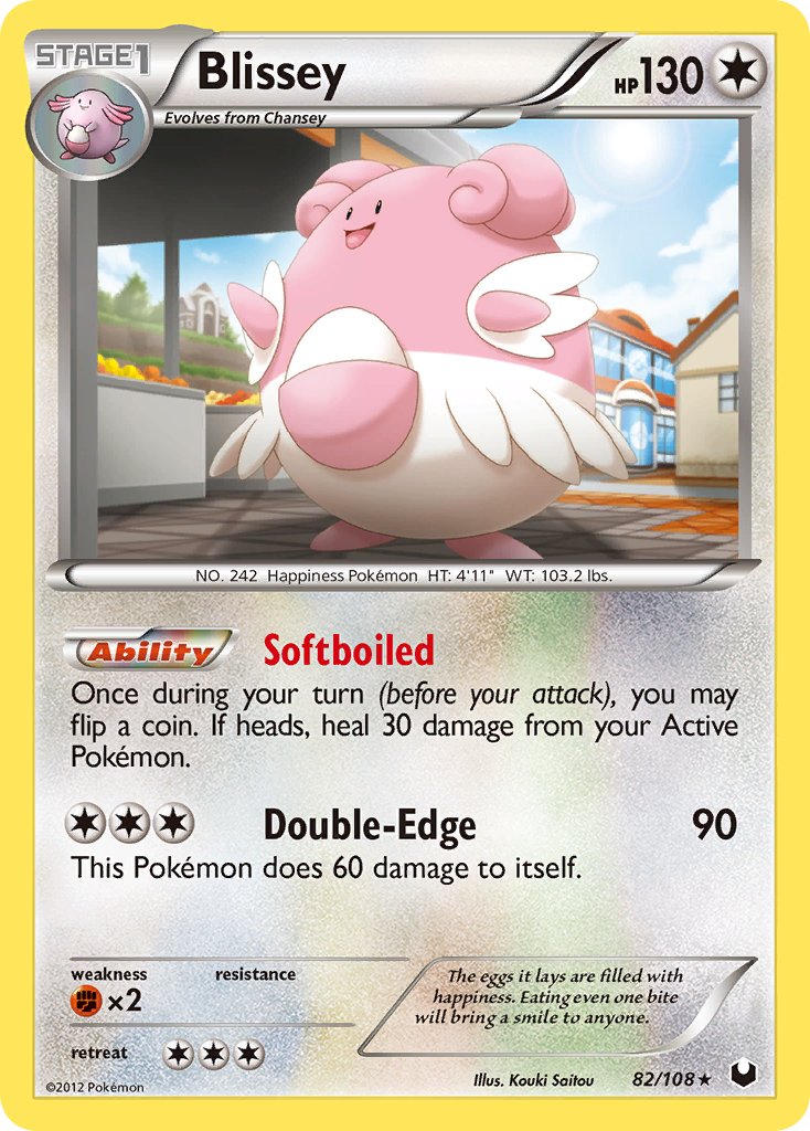 Blissey (82/108) (Battle Arena Deck Exclusive) (Theme Deck Exclusive) [Black & White: Dark Explorers] | Tables and Towers