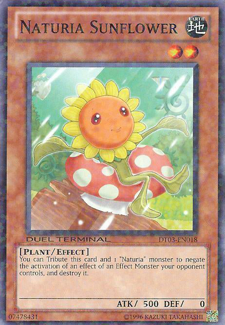 Naturia Sunflower [DT03-EN018] Common | Tables and Towers