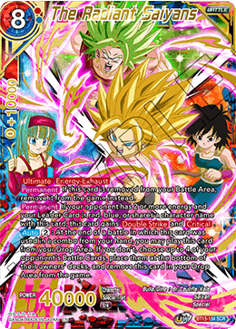 The Radiant Saiyans (BT15-154) [Saiyan Showdown] | Tables and Towers