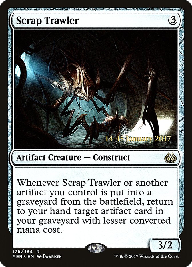 Scrap Trawler [Aether Revolt Prerelease Promos] | Tables and Towers