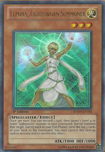 Lumina, Lightsworn Summoner [RYMP-EN102] Ultra Rare | Tables and Towers