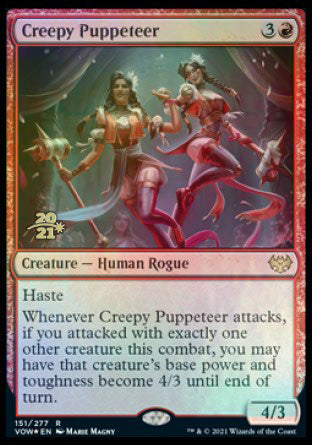 Creepy Puppeteer [Innistrad: Crimson Vow Prerelease Promos] | Tables and Towers