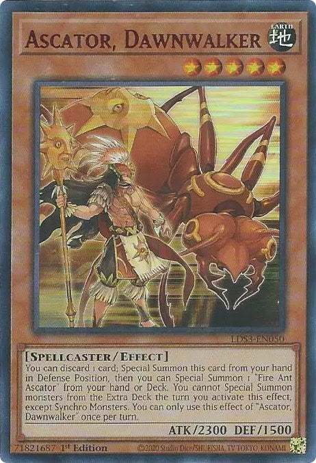 Ascator, Dawnwalker (Red) [LDS3-EN050] Ultra Rare | Tables and Towers