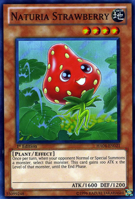 Naturia Strawberry [HA04-EN021] Super Rare | Tables and Towers