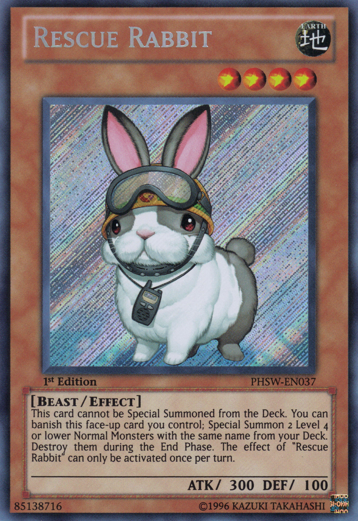 Rescue Rabbit [PHSW-EN037] Secret Rare | Tables and Towers