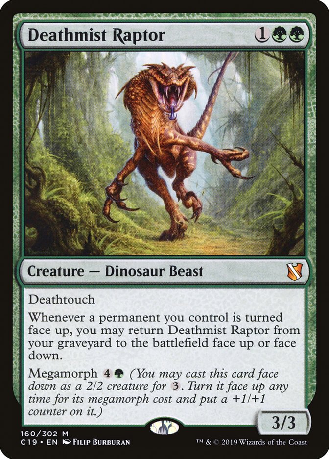 Deathmist Raptor [Commander 2019] | Tables and Towers