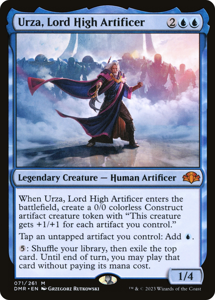 Urza, Lord High Artificer [Dominaria Remastered] | Tables and Towers