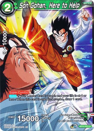 Son Gohan, Here to Help (BT11-077) [Vermilion Bloodline 2nd Edition] | Tables and Towers