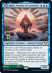 Jadzi, Oracle of Arcavios // Journey to the Oracle [Strixhaven: School of Mages Prerelease Promos] | Tables and Towers