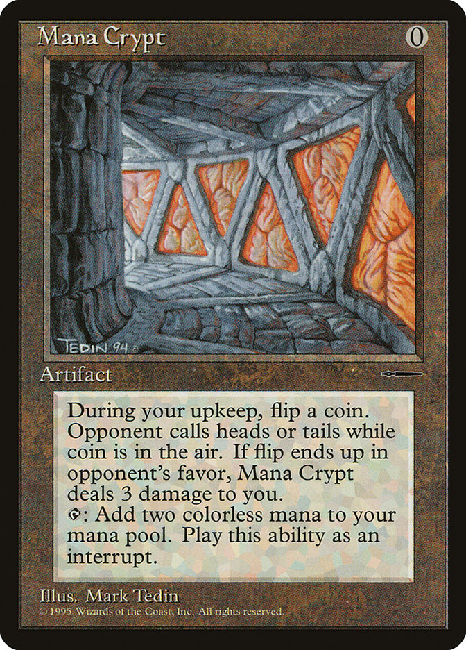 Mana Crypt (Book Promo) [HarperPrism Book Promos] | Tables and Towers