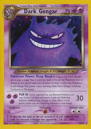 Dark Gengar (6/105) [Neo Destiny Unlimited] | Tables and Towers