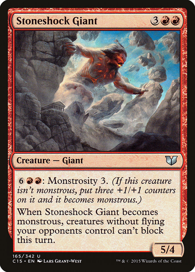 Stoneshock Giant [Commander 2015] | Tables and Towers