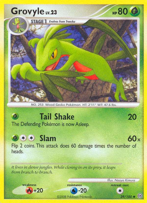 Grovyle (39/100) [Diamond & Pearl: Stormfront] | Tables and Towers