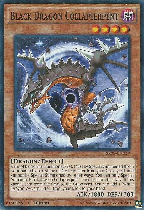 Black Dragon Collapserpent [SR02-EN017] Common | Tables and Towers