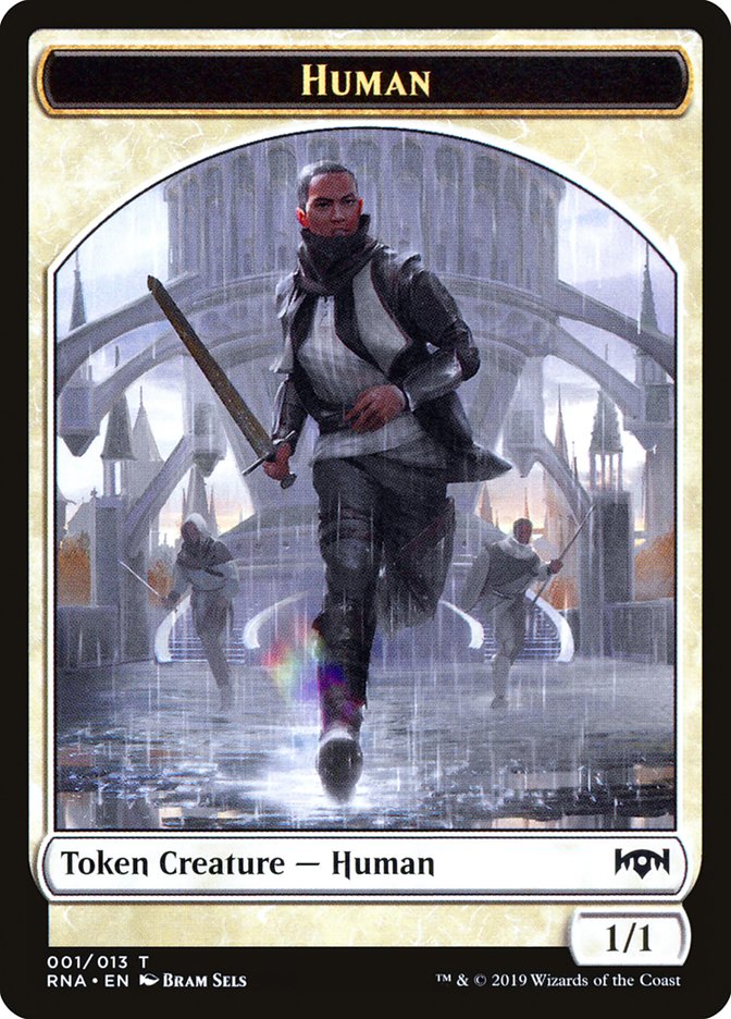 Human Token [Ravnica Allegiance Tokens] | Tables and Towers