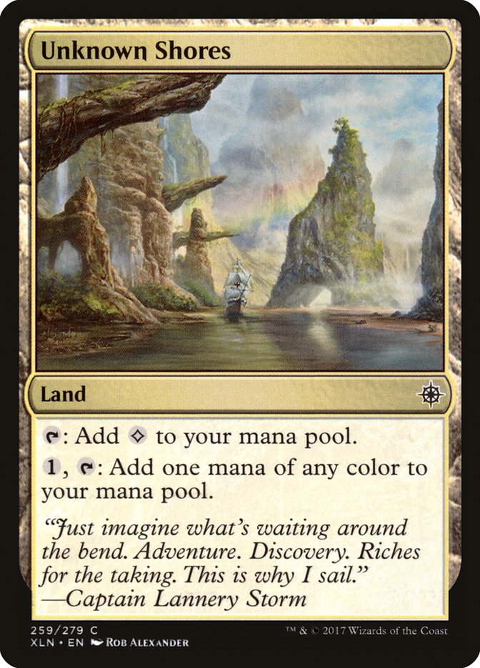 Unknown Shores [Ixalan] | Tables and Towers